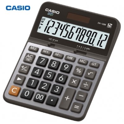 西欧（CASIO）DX-120B 12位商务办公计算器