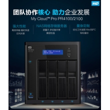 西部数据 PR4100 四盘位 16G+48TB（企业级硬盘12TB*4）